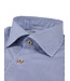 Stenstroms Overhemd, Twill Katoen, Casual, Lange Mouw, Blauw Wit Gestreept, Regular Fit