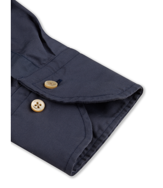 Stenstroms Overhemd, Casual, Lyocell, Lange Mouw, Blauw, Slimline