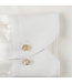 Stenstroms Overhemd, Lange Mouw, Katoen / Linnen Mix, Off White, Slimline