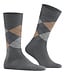 Burlington Paar Sokken, Model Edinburgh,  Dark Grey, Aigle