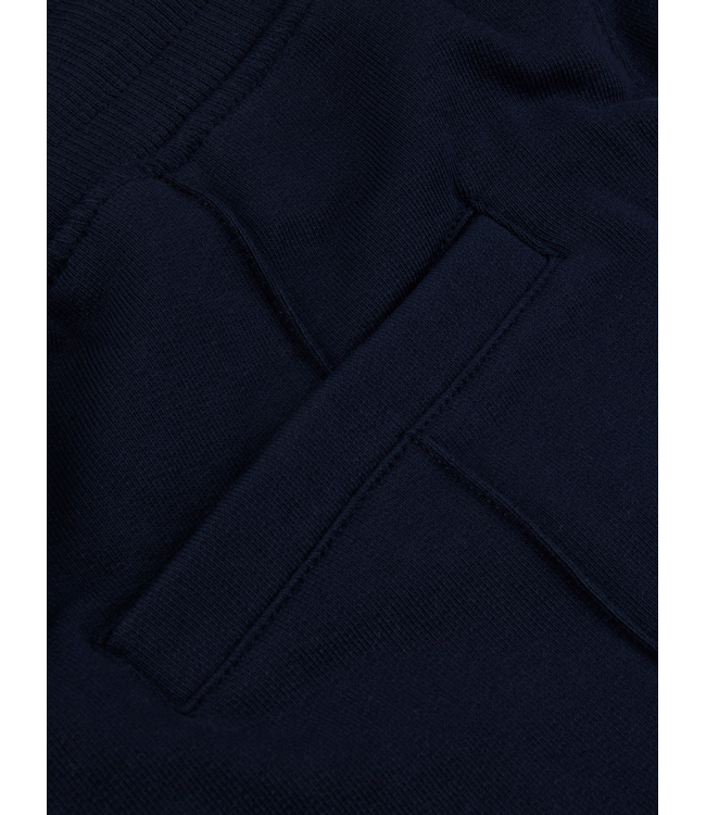 Stenstroms Short, Bermuda, Jersey Katoen, Donkerblauw