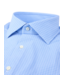 Stenstroms Overhemd, Lange Mouw, Active Stretch-fabric Jersey, Lichtblauw, Microprint, Slimline