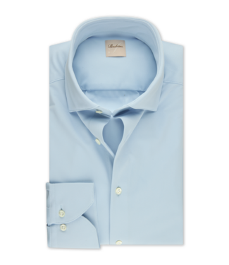 Stenstroms Stenstroms, Overhemd, Lange Mouw, Active Stretch-fabric Jersey, Lichtblauw, Slimline