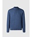 Maerz Munchen Half-Zip Trui,  Merino Wol, RAF-Blauw