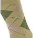 Burlington Paar Sokken, Model Edinburgh, Groen, Beige, Aigle