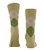 Burlington Paar Sokken, Model Edinburgh, Groen, Beige, Aigle