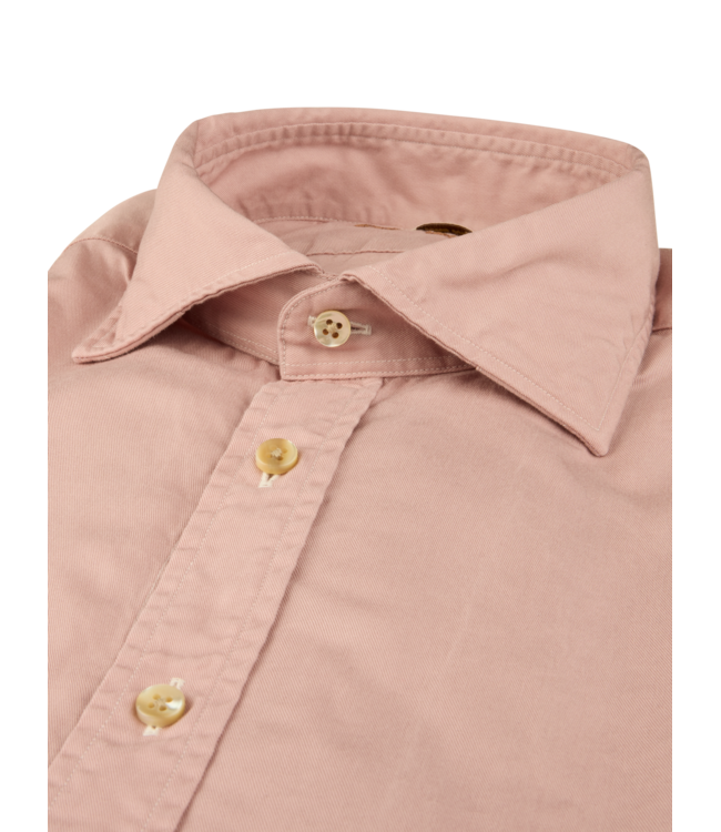 Stenstroms Overhemd, Casual, Lyocell, Lange Mouw, Oud Roze, Regular Fit