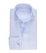 Stenstroms Overhemd, Twill Katoen, Lange Mouw, Schiller Kraag / One Piece Collar, Wit, Lichtblauw, Gestreept, Smalle Streep, Slimline