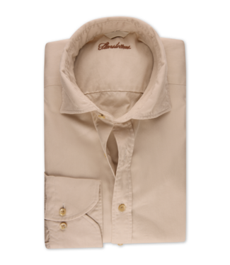 Stenstroms Stenstroms, Overhemd, Casual, Lyocell, Lange Mouw, Beige, Regular Fit