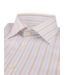 Stenstroms Overhemd, Lange Mouw, Twill Katoen, Wit, Lichtblauw, Beige, Gestreept, Regular Fit