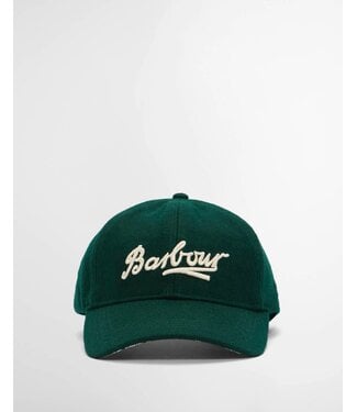 Barbour Barbour, Bowery Sports Cap, Wol Blend, Forest Green, Groen