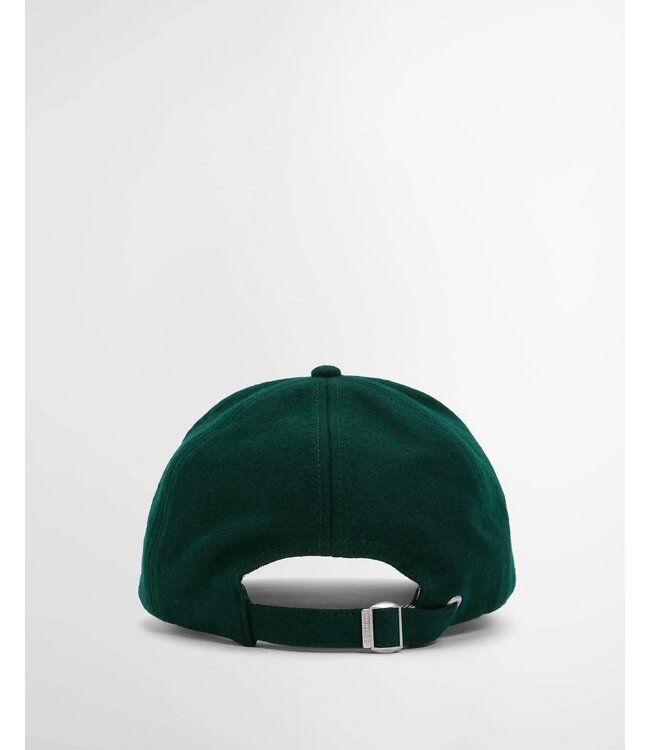 Barbour Bowery Sports Cap, Wol Blend, Forest Green, Groen