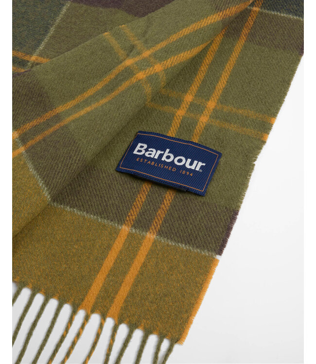 Barbour Sjaal, Lamswol, Classic Tartan Geruit, Inverness Tartan Scarf