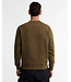 Barbour Sweater, Interlock Pique Katoen, Beech, Olijfgroen