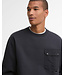 Barbour Sweater, Interlock Pique Katoen, Navy, Donkerblauw