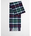 Barbour Sjaal, Merino Cashmere Mix, Evergreen Tartan Blauw, Rood, Wit, Groen Geruit