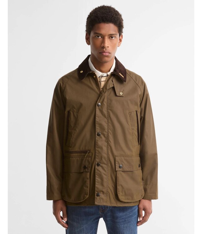 Barbour Wax Jas, Model, Icons Bedale Waxed Jacket, Bruin/Brown