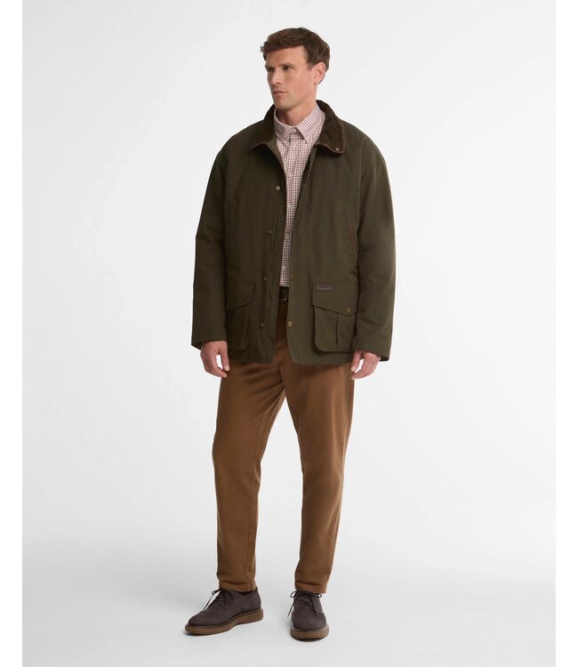 Barbour Outdoor Jas, Bromfield Waterproof Jacket, Model Parka, Groen