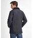 Barbour Jas, Tailored Fit, Quilted, Driekwart, Model Heritage Liddesdale, Donkerblauw, Navy