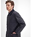 Barbour Jas, Tailored Fit, Quilted, Driekwart, Model Heritage Liddesdale, Donkerblauw, Navy