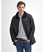 Barbour Jas, Tailored Fit, Quilted, Driekwart, Model Heritage Liddesdale, Donkerblauw, Navy