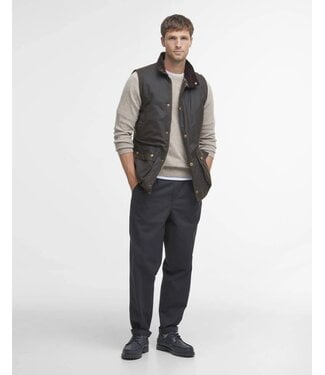 Barbour Barbour, Bodywarmer met Rits, Waxed, Model Westmorland, Olijf Groen, Olive