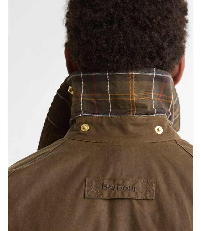 Barbour Wax Jas, Model, Icons Beaufort Waxed Jacket, Beech