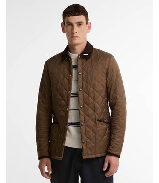 Barbour Barbour, Jas, Tailored Fit, Quilted, Driekwart, Model Icons Heritage,  Bruin, Earth