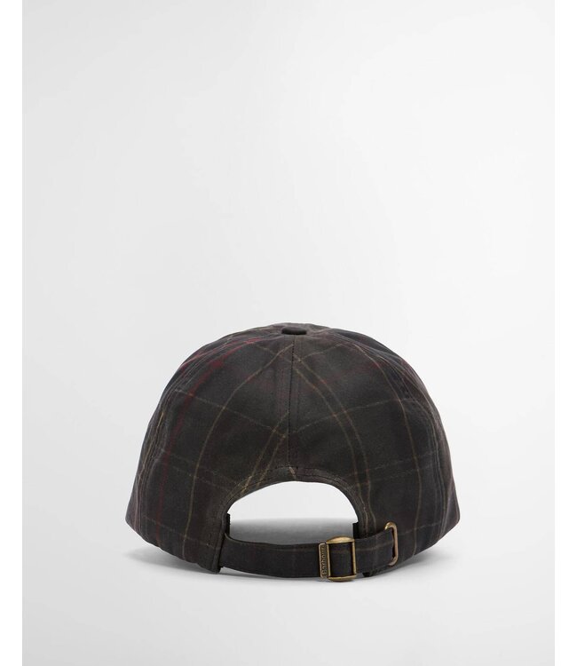 Barbour Wax Sports Cap, Model Haydon Tartan, Dark Classic Tartan