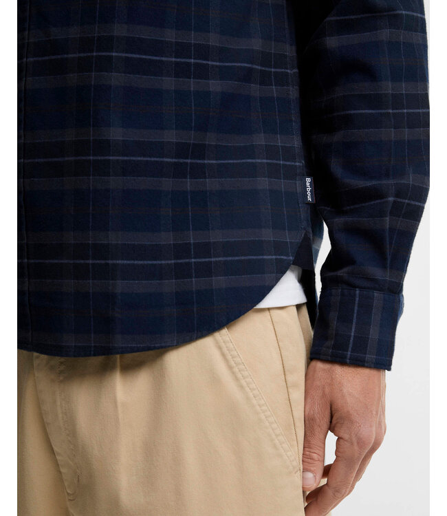 Barbour Overhemd, Shirt, Authentic-Fit, Mineral Tartan, Midnight Loch