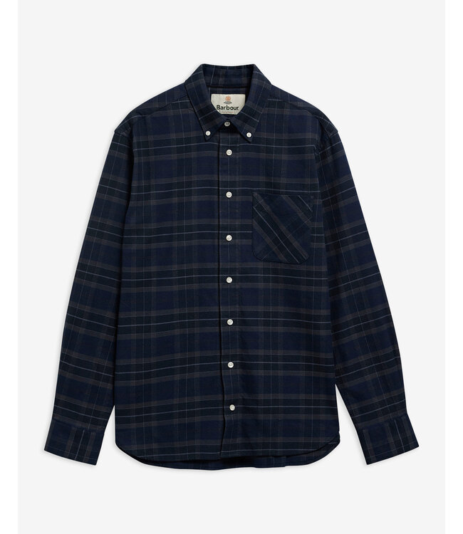Barbour Overhemd, Shirt, Authentic-Fit, Mineral Tartan, Midnight Loch