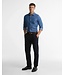 Barbour Overhemd, Shirt, Tailored Fit, Model Burnett, Denim Blue