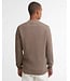 Barbour Trui, Katoen, Wol, Mix, Ronde Hals, Structuur Knit, Beige, Bruin