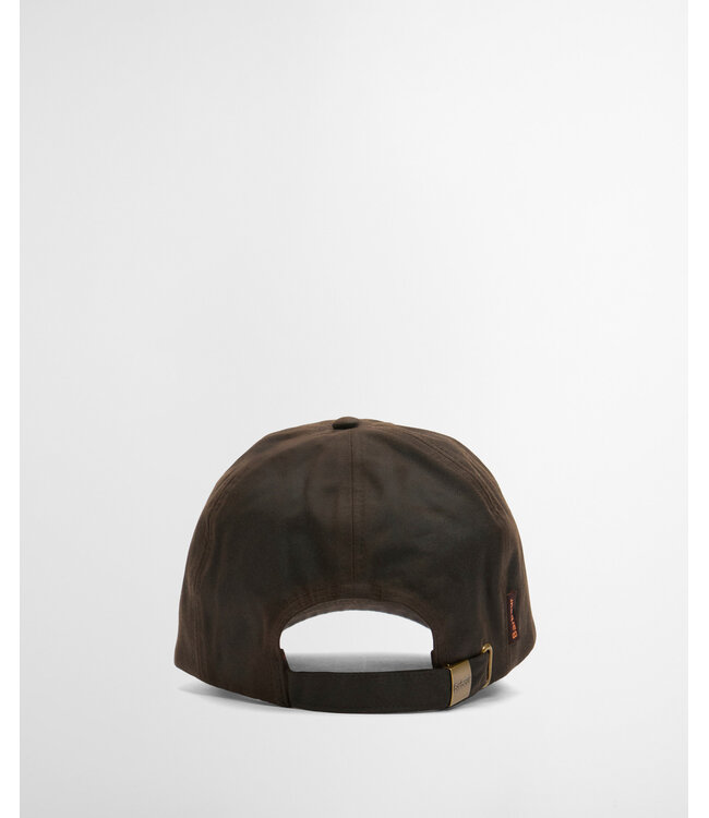 Barbour Wax  Sports Cap, Anti-Perspiration, Donkerbruin