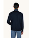 Paul & Shark Vest met Rits, Wol, Typhoon RE-4x4 Stretch, Schouder Patches, Donkerblauw