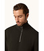Paul & Shark Trui, Half-Zip, Tech Wol Mix, Bruin