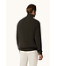 Paul & Shark Trui, Half-Zip, Tech Wol Mix, Bruin
