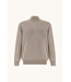 Paul & Shark Trui, Half-Zip, Tech Wol Mix, Beige