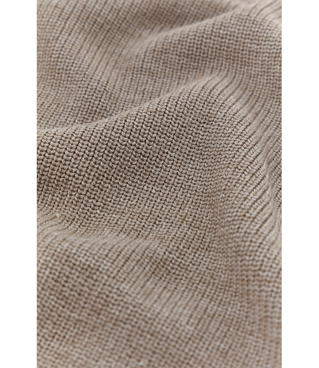Paul & Shark Trui, Half-Zip, Tech Wol Mix, Beige