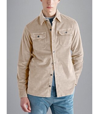 Paul & Shark Paul & Shark, Overshirt / Overhemd, Ribcord, Beige