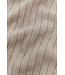 Paul & Shark Trui, Half-Zip, Wol/Cashmere Mix, Suede Details, Beige
