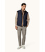 Paul & Shark Trui, Half-Zip, Wol/Cashmere Mix, Suede Details, Beige