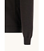 Paul & Shark Hybrid Vest met Rits, Wol, Zijde, Green Storm System® Loro Piana Fabric, Donkerbruin