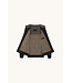 Paul & Shark Hybrid Vest met Rits, Wol, Zijde, Green Storm System® Loro Piana Fabric, Donkerbruin