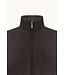Paul & Shark Hybrid Vest met Rits, Wol, Zijde, Green Storm System® Loro Piana Fabric, Donkerbruin