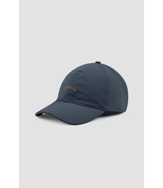 Paul & Shark Paul & Shark, Baseball Cap met Moon Batch Logo, IJsblauw