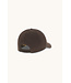 Paul & Shark Baseball Cap met Moon Batch Logo, Donkerbruin