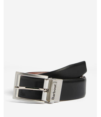 Barbour Barbour, Riem, Omkeerbaar, Zwart, Cognac