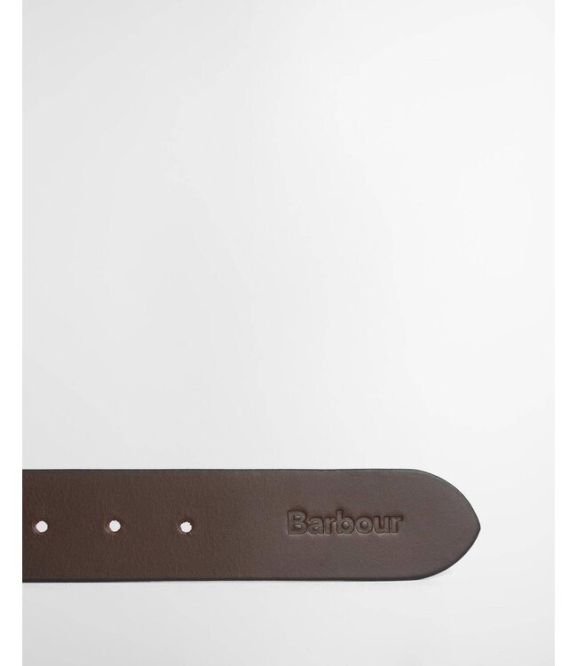 Barbour Riem, Leer, Koper Sluiting, Donkerbruin