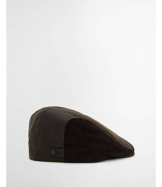 Barbour Pet, Flat Cap, Waxed, Model Ashby, Groen, Olive
